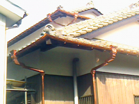 平塚市：銅製雨樋